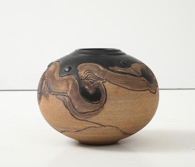 1980s Signed Studio Made Pottery Vase