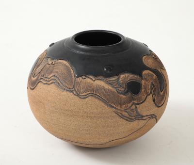 1980s Signed Studio Made Pottery Vase