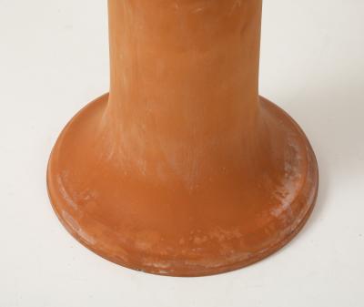 1980s Terracotta Decorative Bird Fountain