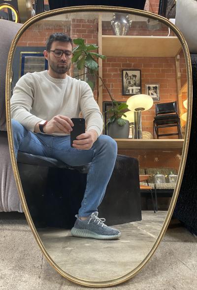1980s Vinatge Italian Wall Mirror