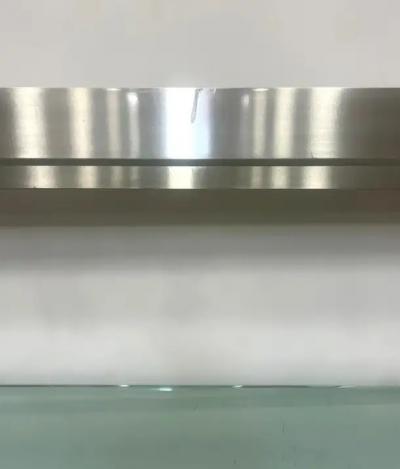 1980s Vintage Metal Bookcase Etagere with Glass Shelves