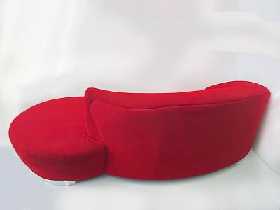 1990s Serpentine Cloud Sofa Original Fabric