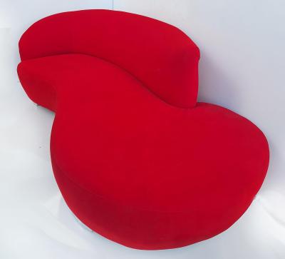 1990s Serpentine Cloud Sofa Original Fabric