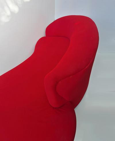 1990s Serpentine Cloud Sofa Original Fabric