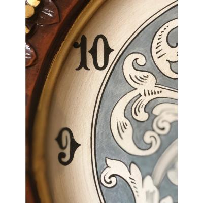 1990s Sunbeam Maple Wood Clock