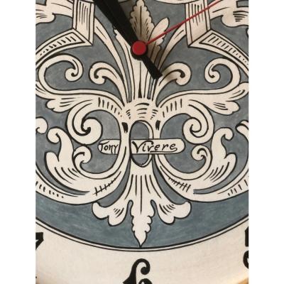 1990s Sunbeam Maple Wood Clock