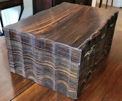 19C Anglo Ceylonese Sewing Box of Museum Quality