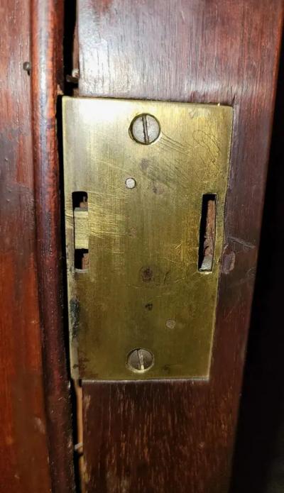 19C English Chinese Chippendale Mahogany Buffet or Sideboard