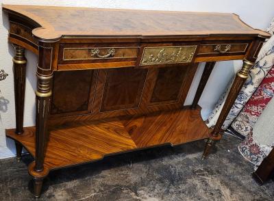 19C French Second Empire Style 2 Tier Console