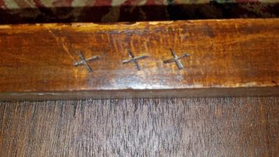 19C French Second Empire Style 2 Tier Console