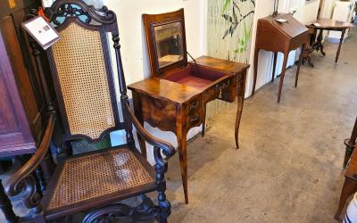 19C Louis XV Style French Country Poudreuse