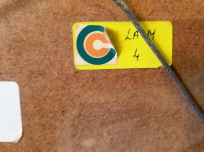 19C Reverse Glass Painting of Shiva Parvati and Ganesh from the Pal Collection