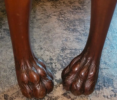 19C Set of 6 Irish Chippendale Style Ribbon Back Dining Chairs