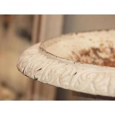 19TH C IRON JARDINERES PAIR