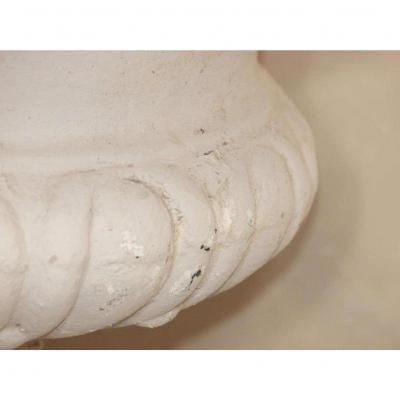 19TH C IRON JARDINERES PAIR