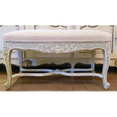 19TH C LOUIS XV BENCH