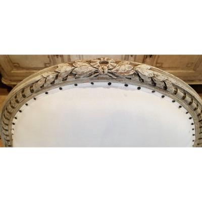 19TH C LOUIS XVI BERGERES PAIR