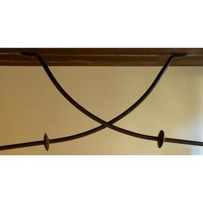 19TH C WALNUT SPANISH FRATINA TABLE