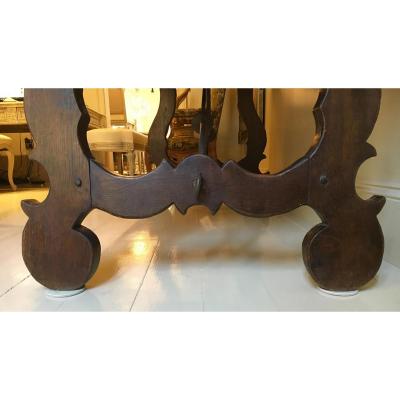 19TH C WALNUT SPANISH FRATINA TABLE