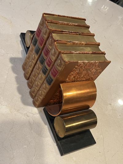 19TH CENTURY FIVE VOLUMES OF THACKERAYS WORKS