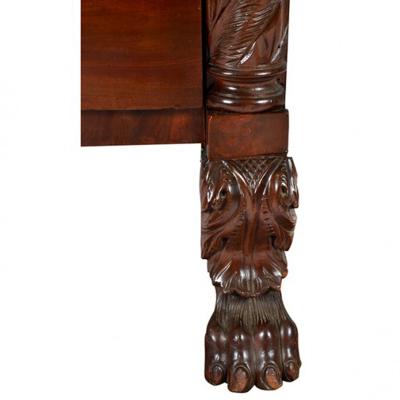 19th C Empire Chest of Drawers Cuban Mahogany Philadelphia