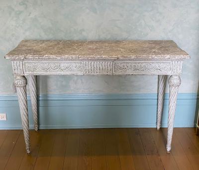 19th C Louis XVI Console Table