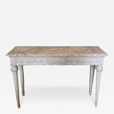 19th C Louis XVI Console Table