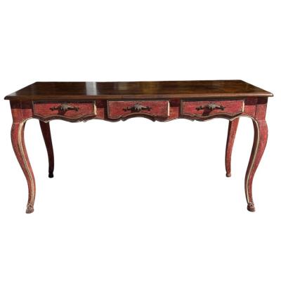 19th C Style French Country Writing Table Desk