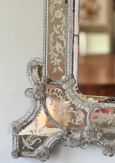 19th C Venetian Paraclose Mirror