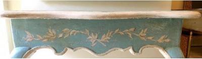 19th Cent Louis XV Painted Console