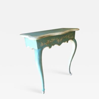 19th Cent Louis XV Painted Console