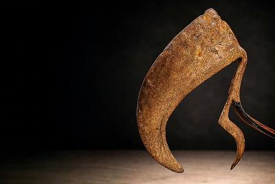 19th Century African Throwing Knife Currency Marghi Mofu