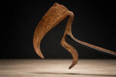 19th Century African Throwing Knife Currency Marghi Mofu
