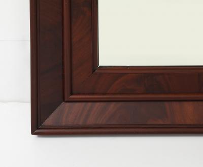 19th Century American Empire Mahogany Wall Mirror