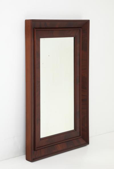19th Century American Empire Mahogany Wall Mirror