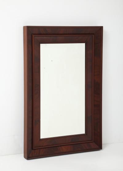 19th Century American Empire Mahogany Wall Mirror