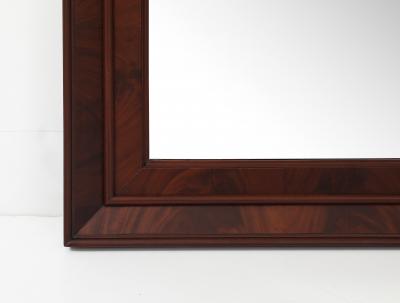 19th Century American Empire Mahogany Wall Mirror