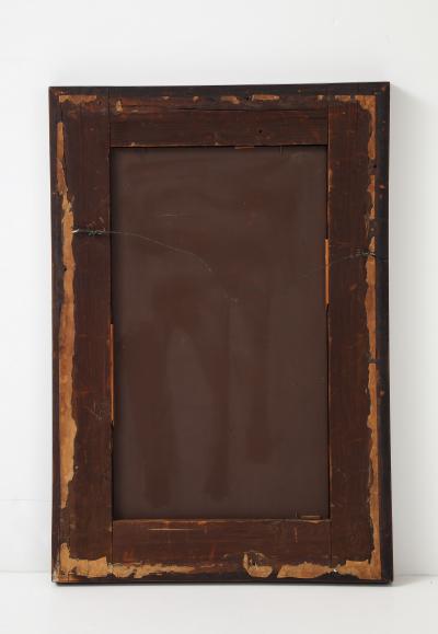 19th Century American Empire Mahogany Wall Mirror