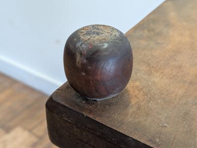 19th Century American Walnut Pedestal Table