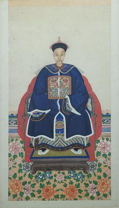 19th Century Ancestor Portrait China