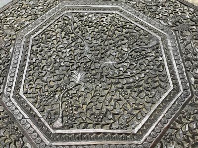 19th Century Anglo Indian Carved Side Table