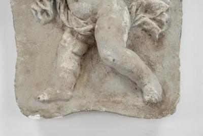 19th Century Architectural Detail of Putti