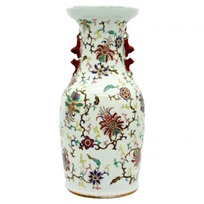 19th Century Asian Porcelain Decorative Vase Piece