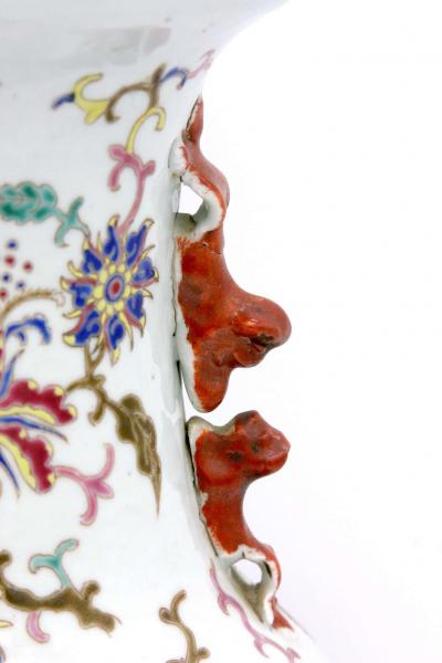 19th Century Asian Porcelain Decorative Vase Piece