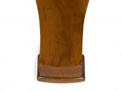 19th Century Austrian Biedermeier Walnut Antique Round Center Table