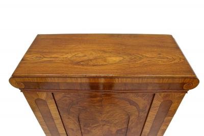 19th Century Biedemeier Cabinets Pair Ashwood with Inlay Works CZ ca 1860