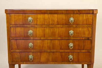 19th Century Biedemeier Chest Of Drawers Cherrywood Polished Austria ca 1830