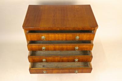 19th Century Biedemeier Chest Of Drawers Cherrywood Polished Austria ca 1830