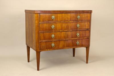 19th Century Biedemeier Chest Of Drawers Cherrywood Polished Austria ca 1830