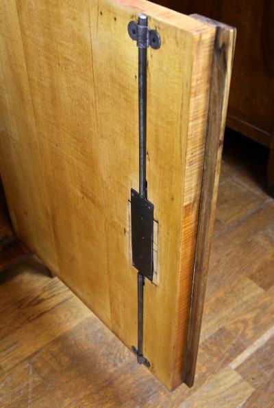 19th Century Biedemeier Nutwood Trumeau Commode Austria circa 1825